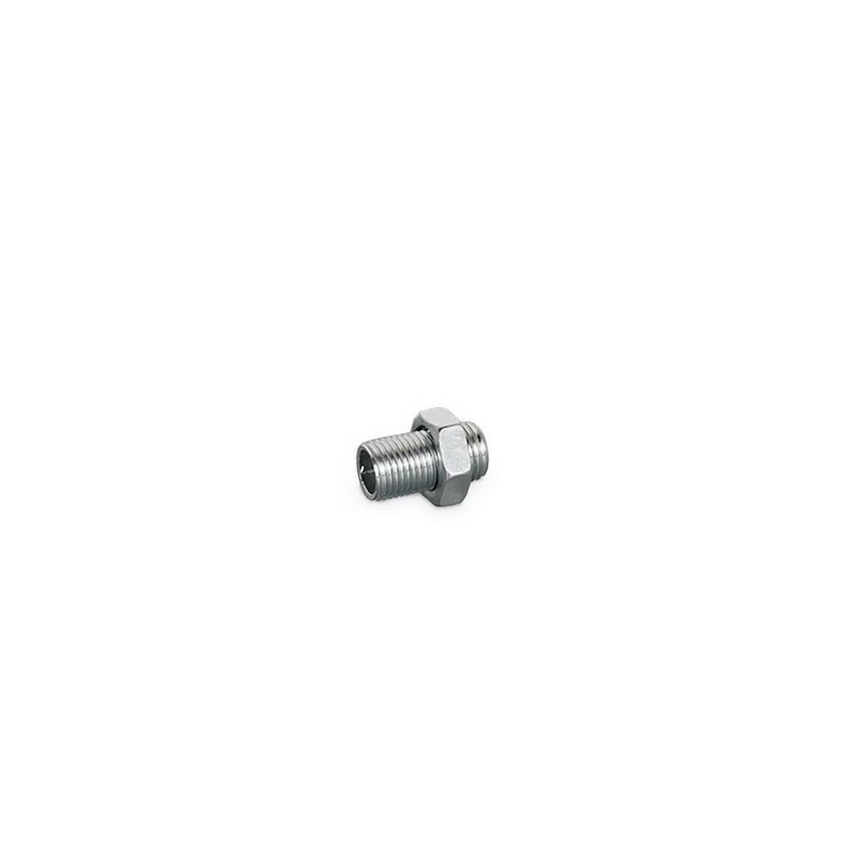 Tornillo prisionero con tuerca Ø9.6x20mm para portalámparas