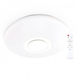 Plafón LED de techo Smart Paris con altavoz 24W RGB 3000-6500K regulable