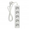 Multiprise 5P (3x1.0mm) 1M Blanche