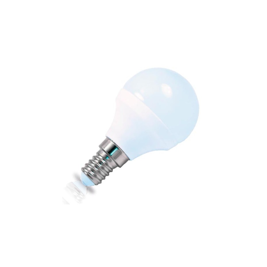 Caja de 10 Bombillas esféricas LED E14 5W 3000K 440 lm Homepluss