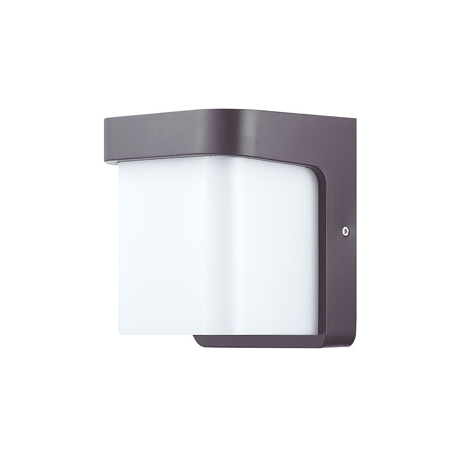 Aplique de pared exterior Sabik E27 IP54 Gris antracita