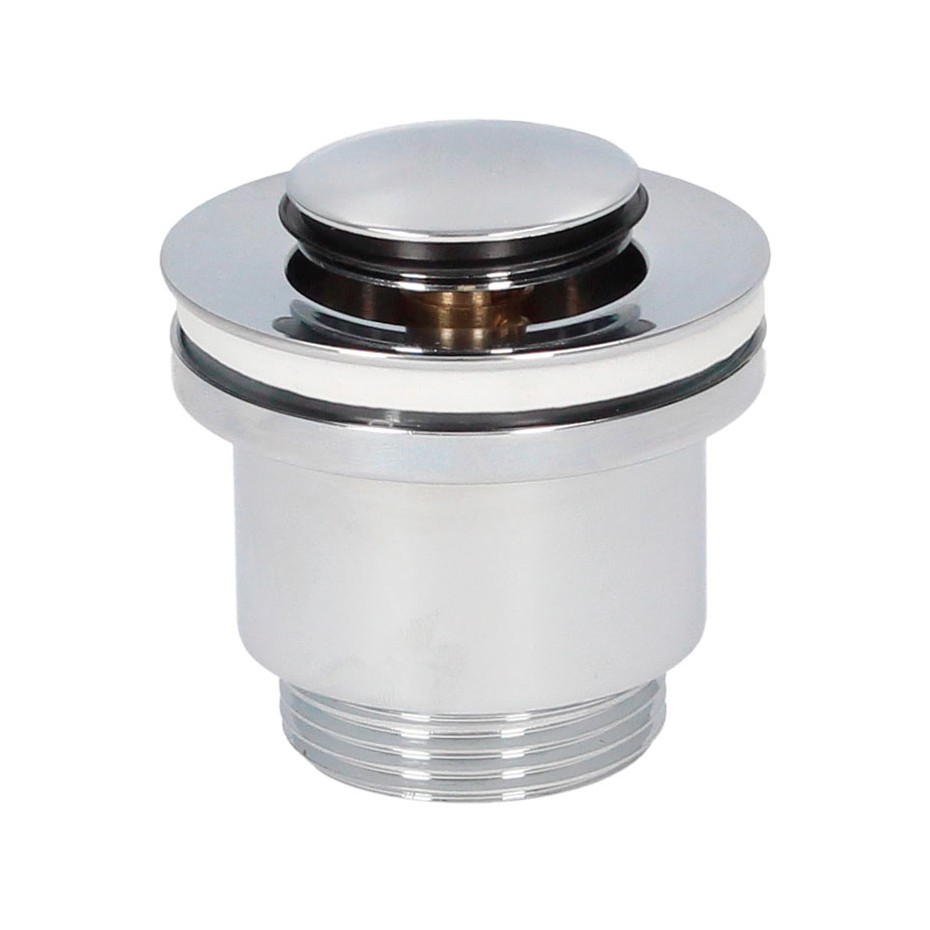 Válvula de desagüe clic-clac para lavabo y bidet de Ø37 mm