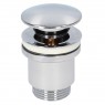 Válvula de desagüe clic-clac para lavabo y bidet de Ø63 mm