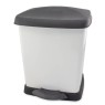 Cubo de basura con pedal de 22 litros