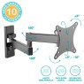 Soporte para televisión con brazo de 13 - 27 pulgadas
