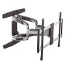 Soporte PRO de aluminio para TV curvas y planas con doble brazo de 37" - 80"