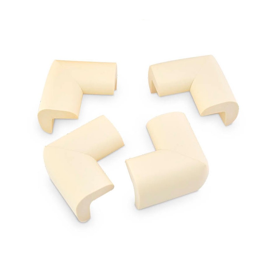 Pack 4 Protege esquinas de espuma beige