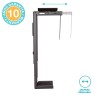 Soporte para CPU bajo mesa ajustable