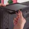 Estante simple para accesorios del televisor