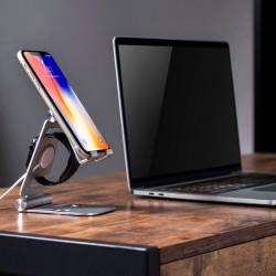 Soporte para teléfono móvil o tablet multiángulo plegable
