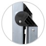 Escalera aluminio 6 peldaños de 1230 mm de altura