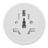 Adaptador de viaje de enchufe europeo 4.8mm a universal