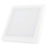 Downlight LED de superficie 18W 6500K Blanco 140lm cuadrado