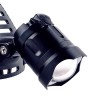 Linterna frontal LED con zoom recargable USB 1000lm