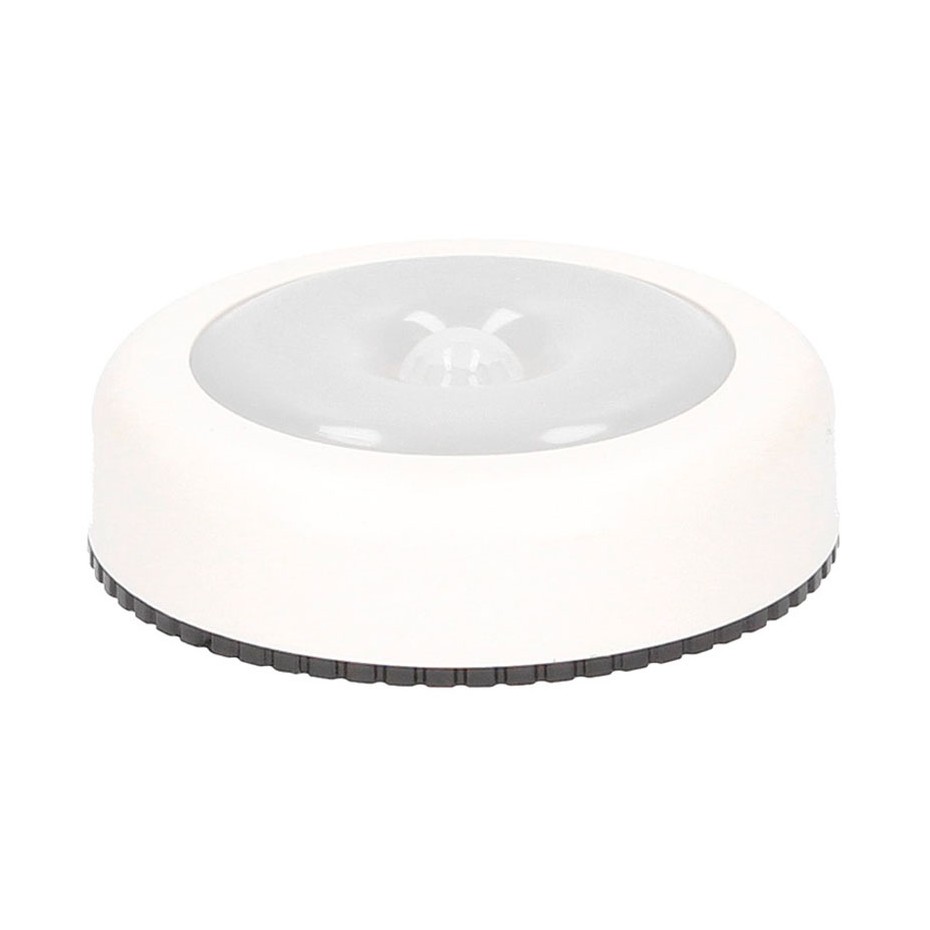 Luz de armario LED redonda con sensor de movimiento 0,5W 6000K