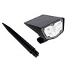 Estaca jardín / aplique solar LED 3300K IP67 regulable Darka