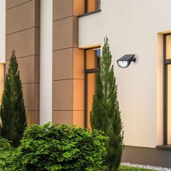 Estaca jardín / aplique solar LED 3300K IP67 regulable Darka