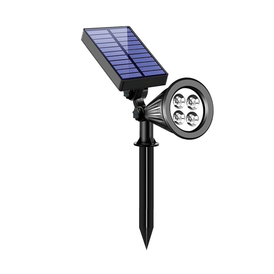 Estaca jardín / aplique solar LED 3300K IP67 regulable Alezu