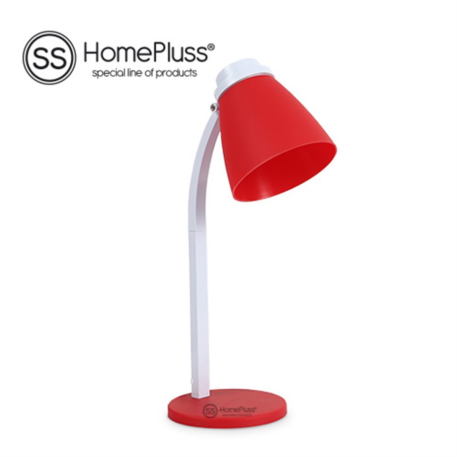 Flexo de sobremesa con cable USB 3W Rojo