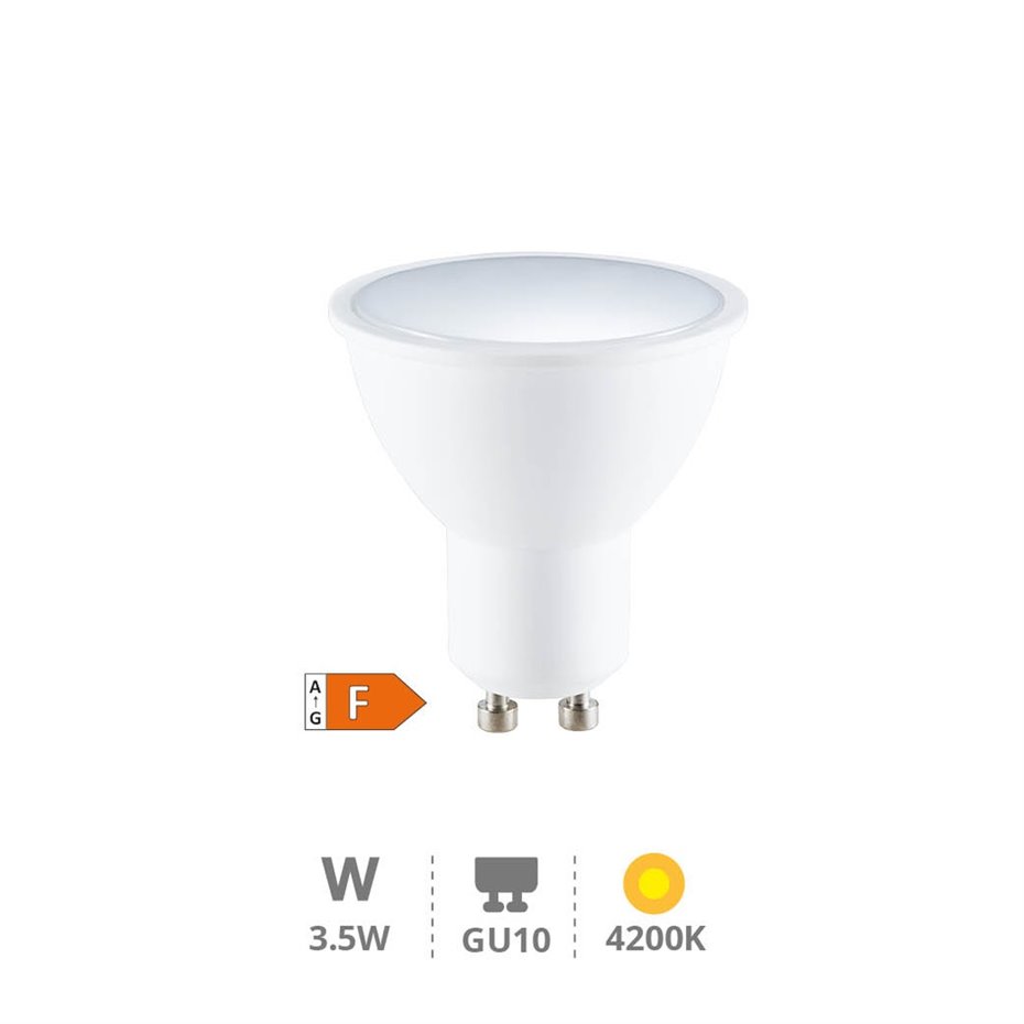 Lámpara LED dicroica 3,5W GU10 4200K
