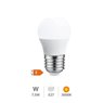 Lámpara LED esférica 7,5W E27 3000K