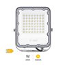 Proyector aluminio LED 30W 4000K IP65 Gris