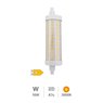 Lampara lineal LED 118mm R7s 16W 3000K