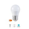 Lámpara LED esférica 5W E27 6000K