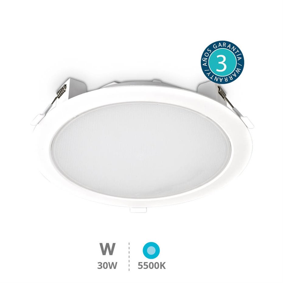 Downlight empotrable 30W 5500K - Pro Line