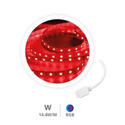 Rollo 5M TIRA LED (14,4W) RGB IP44 24V