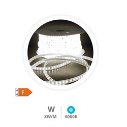 Rollo 50M tira LED 7,5W/M 6000-6500K IP65 230V