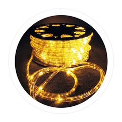 Rollo 48M tubo flexible fijo Amarillo