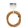 Cable textil 10M (2x0.75mm) trenzado Dorado (copia)