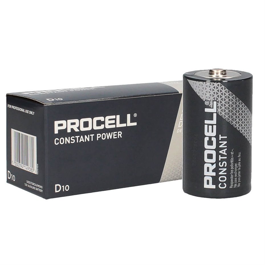 Caja 10 pilas alkalinas Procell Industrial LR14 (C) (copia)
