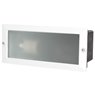 Apliq.rect.blanco.emp.pared E27 60W N-Caja emp.inc