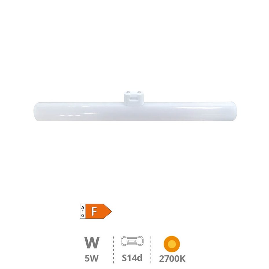 Lámpara linestra LED 5W S14d 2700K