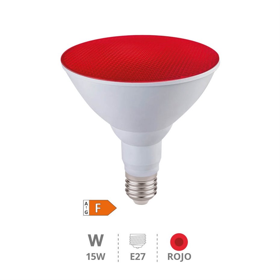 Lámpara LED PAR38 15W E27 Azul IP65 (copia)