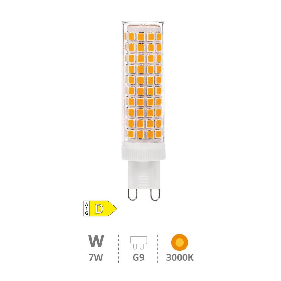 Lámpara LED G9 7W 3000K