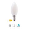 Lámpara Vela Cristal filamento LED 4W E14 3000K (copia)