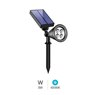 Estaca jardín solar LED Alezu 6500K IP67 regulable
