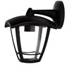 Farol jardin PP.brazo abajo E27 60W Negro (copia)