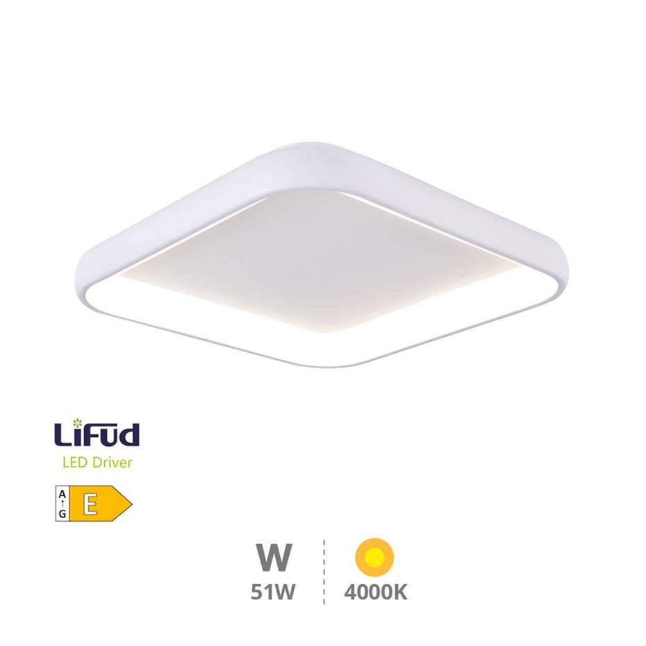 Plafon techo LED 46W 4000K Gris (copia)