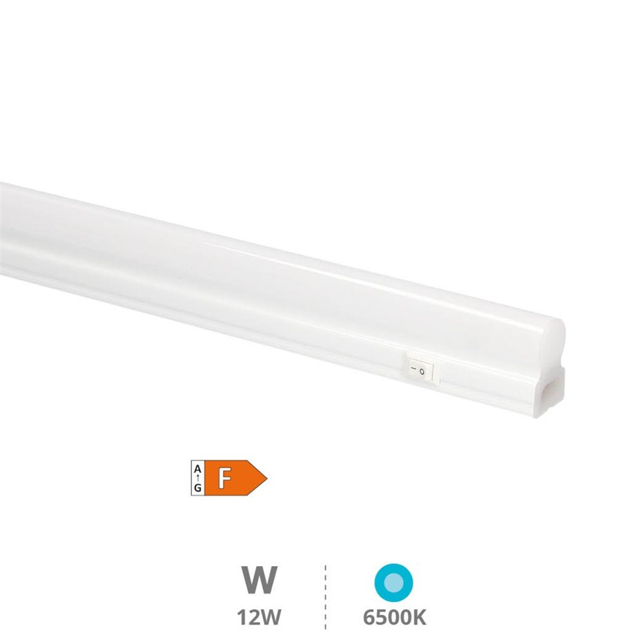 Regleta electronica T5 874mm 12W 6500K