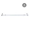 Regleta doble porta tubos T8 IP20 600MM