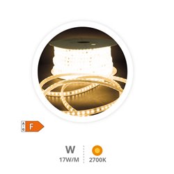 Rollo 50M con 3M LED SMD2835 (17W) 3000K IP65 220V