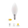 Bombilla LED vela Serie Cristal 4W E14 4000K