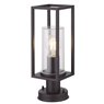 Farol de jardín sobremuro Serie Betka E27 Gris antracita