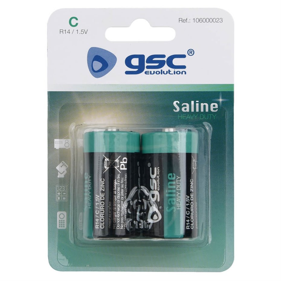 Pila salina GSC evolution R14 (C) Blister 2u