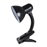 Flexo de escritorio con pinza Saidu E27 Negro