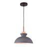 Lámpara de techo colgante Serie Sompara E27 Ø280mm Gris